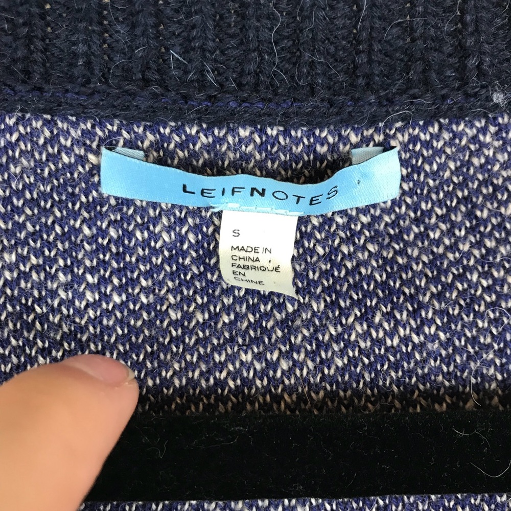 Anthro Leifnotes Ruffled Flight Cardigan - Picture 5 of 8